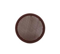 HLJNLVBN Car Interior Sticker LHD RHD Interior Door Front Rear Woofer Horn Sound Loudspeaker Grid Cover For BMW For X5 For X6 For X3 For X4(Brown)