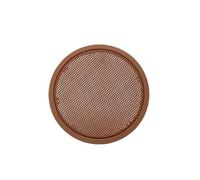 HLJNLVBN Car Interior Sticker LHD RHD Interior Door Front Rear Woofer Horn Sound Loudspeaker Grid Cover For BMW For X5 For X6 For X3 For X4(Tabac)