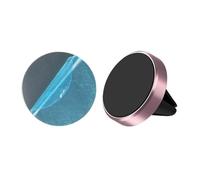 HLJNLVBN Car Interior Sticker Magnetic Car Phone Holder For Air Vent Mount Universal Mobile Smartphone Stand Magnet(2Pieces-Pink)