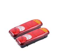 HLJNLVBN Rear Tail Light 2PCS Truck Rear Tail Light 46LED Car Turn Signal Indicator Lamp 12V For Caravan Trailer Lights 24V Running Side Tail Lamp(2PCS 24V)
