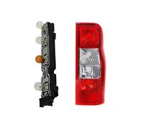 HLJNLVBN Rear Tail Light Car Rear Bumper Reflector Tail Lamp Brake Light Circuit Board For Transit MK7 2006-2014 6C11-13405-AD 6C11-13404-AD(With Bulb Right)