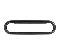 HLKSOUREZ Carbon Fiber Volume Knob Decoration Frame Trim, Replacement for Alfa Romeo Giulia Stelvio 2020+ Center Console Volume Button Control Panel Cover with Forged Design