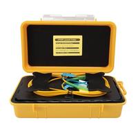 HLKSOUREZ OTDR Launch Cable 500m SM G652D 9/125um, OTDR Testing Extension Cable for Accurate Fiber Testing, OTDR Test Cable Box for LAN WAN MAN Networks