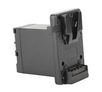 HLKSOUREZ V Mount to BP U Battery Adapter Plate, Fully Decoded Camera Battery Conversion Plate, Zinc Alloy ABS Construction with Quick Release, Compatible for BP U90 BP