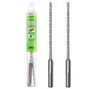 HLOFIZI 3/16" x 8" Masonry Drill Bits 3/16 Inch SDS Plus Hammer Concrete Drill Bits for Block, Brick, Stone, 2 Pack