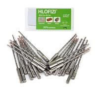 HLOFIZI 3/16" x 8" Masonry Drill Bits 3/16 Inch SDS Plus Hammer Concrete Drill Bits for Block, Brick, Stone, 50 Pack