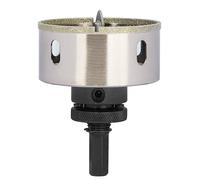 HLOFIZI 3-5/8" Diamond Hole Saw, Black