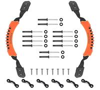 HLOGREE Kayak Handles 2 Pack,Orange Kayak Carry Handle with Rivets,Kayak Replacement Handles,Kayak Handles for emotion/pelican/hobie/lifetime/sit on top/ocean/wilderness Accessories,Kayak Parts