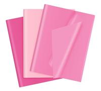 30 Sheets Pink Tissue Paper for Packaging Gift Bags Decoration, Gift Wrap Tissue Paper Bulk Sheets for Weddings Birthday DIY Project Christmas Gift Wrapping Crafts Decor (14 x 20 Inch)
