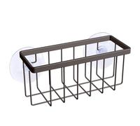 HLOOL Kitchen Sponge Holder,Sponge Holder for Kitchen Sink Scution,Sink Caddy (Bronze)