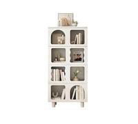 HLRTBCN Bookcase Bookshelf bookcase storage rack floor-standing home living room multi-layer simple storage cabinet against the wall Bookshelf (Color : 130x61x32cm) Aqiong