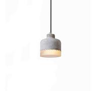 HLRTBCN Cement Pendant Lights, Industrial Style Retro Hanging Lamps with Spliced Resin Lampshade for Bar Dining Room Living Room Loft(20 * 19cm/7.87 * 7.48in) Aqiong