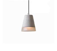 HLRTBCN Cement Pendant Lights, Industrial Style Retro Hanging Lamps with Spliced Resin Lampshade for Bar Dining Room Living Room Loft(20 * 18cm/7.08 * 7.78in) Aqiong