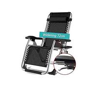 HLRTBCN Chair Patio Lounge Chair Portable Outdoor Folding Chair Adjustable Sun Lounger Reliner Chair for Backyard Deck Poolside Beach (A) (B) Aqiong