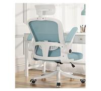 HLRTBCN Ergonomic Office Chair Lift Swivel Chair - Home Desk Chair Computer Chair, Mesh Breathable Office Chair For Home Office Desk Chairs (Black Headrest) Aqiong