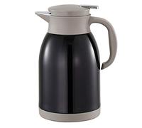 HLRTBCN Kitchen Electric Kettle, Double Wall Vacuum, 2L Large Capacity Teapot, Pot, Household Portable Kettle/Black/1.5L Aqiong