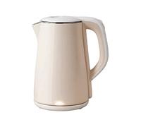 HLRTBCN Kitchen Jugs Kettle, Stainless Steel Kettle with Rapid Boil and Boil Dry Protection,Cold Touch Handle 1.8L,1.5Kw/White Aqiong
