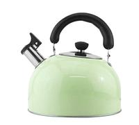 HLRTBCN Kitchen Kettle,Whistle Kettlekettle Gas Induction Cooker Universal Hot Water Kettle Automatic Whistle Large Capacity Kettle Quick Boil Kettle Practical Comfortable/Green/5L Aqiong