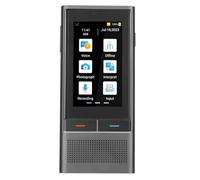 HLRTBCN Language Translator, Bluetooth 2 Way Voice Translator, 16GB 2.8inch Color, rts 138 Languages, 4G Voice Translation Aqiong