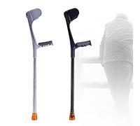HLRTBCN Latest Generation Forearm Crutches, Adjustable Telescopic Crutches for Adults,Crutches for Walking Adjustable Height,Walking Lightweight,Youth - Child decorate Aqiong