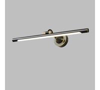 HLRTBCN LED Mirror Lamp Bathroom Vanity Light Fixture Adjustable Cabinet Picture Lights, Copper Vanity Sconce Wall Lighting Makeup Lamps for Dressing Room Toilet Cloakroom (Dark 44cm) Aqiong