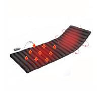 HLRTBCN Massage Mats Full Body With Heat Massage Mattress With 9 Vibration Motors Heating Pad Massager Cushion for Relieving Back Lumbar Leg Pain Heating Pad Aqiong
