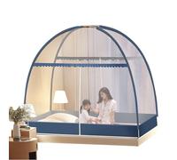 HLRTBCN Portable Mosquito Net for King/Queen Bed, Foldable PopUp Tent with Double Entry, Ideal for Camping & Travel, 1.8 x 2.0mUltimate Bug Protection Aqiong
