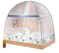 HLRTBCN Portable Mosquito Net for King/Queen Bed, PopUp Travel Tent with Double Entry, Foldable Camping ct Protection (H 1.8 * 2.0M) Aqiong