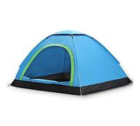 HLRTBCN Tent,Outdoor Pop-Up Camping Tent,Portable Automatic Tent,2 Person Single Door Rainproof for Beach Fishing Camping, Aqiong