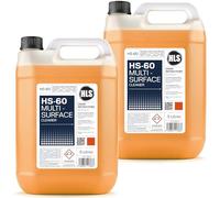 HLS Multi Surface Cleaner (2 X 5L Pack) - Heavy Duty Cleaner | Professional Quality Degreaser & Hard Surface Cleaner