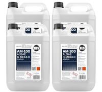 HLS Supplies 4 x 5L AM-100 Algae and Mould Remover Patio - Spray & Leave Fence, Deck and Render Cleaner Pet Friendly Once Dry