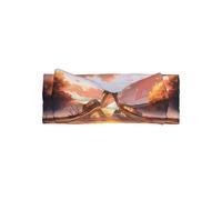 HLSBSSL triangle building Printed bow headbands are perfect for everyday wear, photoshoots, and parties