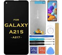 HLTECH Screen Replacement LCD Display Touch Digitizer Assembly for Samsung Galaxy A21S 2020 A217 SM-A217F/DS SM-A217M/DS SM-A217F/DSN 6.5" (Black)