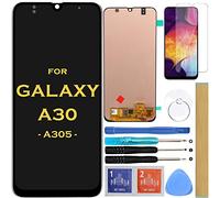 HLTECH Screen Replacement LCD Display Touch Digitizer Assembly for Samsung Galaxy A30 2019 A305 A305F/A305A/A305G/A305Y 6.4"
