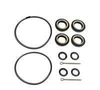 HLTesy 09289-17L02 09289-17006 Lower Unit Seal Kit With Propeller Shaft Oil Seal O-ring Gasket, Suitable For Outboard Engines 09280-57002 09280-57L01
