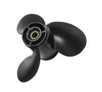 HLTesy Fit For BRP 8-15HP 13 Spline Black 3 Blade 174950/778772 9 1/4 X 10 Outboard Propellers