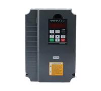 HLTNC 5.5kw 7.5KW 220V/380VAC Inverter VFD Variable Frequency 3HP Input 3HP Output 17A 400Hz Spindle Motor Speed Con