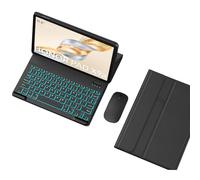 HLTOOP Keyboard Case for Honor Pad X9a/X9 Pro 11.5 inch 2025, Detachable Backlit Wireless Keyboard with Protective Cover, Tablet Mouse,Black