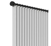 HLTQL Folding door curtain,With telescopic rod,Home Room Darkening Door Curtains,Privacy Pleated Folding Curtain With Magnetic Closure Closet Door Curtains(04,W200*H200cm)