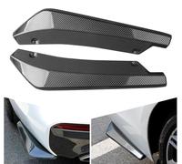 HLTTXS 2Pcs Rear Bumper Diffuser Spoilers for Cars for BMW 1 2 3 4 5 6 7 Series X3 X4 M2 M3 M4 M5 M6 F10 F11 F20 F21 F45 F46, Rear Bumper Lip Side Corner Spoiler Kit, Wrap Angle Spoiler