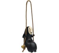 HLUONGTN 6 Pcs No Face Man Anime Figures Spirited Character Figure with Various Poses 8Cm Model Statue for Car Decoration/Swing No Face Man