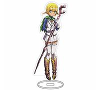 HLUONGTN Overlord Acrylic Figure Character Albedo Ainz/Ooal Gown Double-Sided Transparent Stand Model/Type 4/15Cm