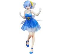 HLUONGTN Rem/Remu Figures, Re:0/Ramu Anime Figure Statues Anime Actfigurine/Rem C/22Cm