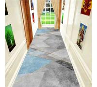 HLUONGTN Runner Rug for Hallway,Runner Rug for Entryway,Runner Rug Crapet Mat,Low Pile Kitchen Runner Area Rug/B/50X350 cm