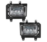 HLWXMDZ Car Accessories Fog Lights Assembly Headlight Front Bumper Fog Lamp Cover DRL For E30 1985-1993 (L and R)