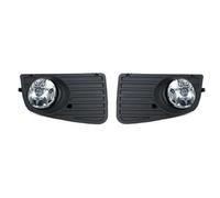 HLWXMDZ Car Fog Lamp Assembly Car Front Bumper Fog Light Cover For VW For Crafter 2006-2017 Trim Mesh Fog Lamp Grill Fog Light 2E0807675 2E0807674 Front Bumper Fog Light(Light and Cover,Left Right)