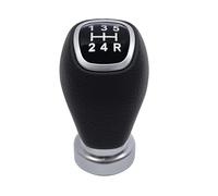 HLWXMDZ Car Gear Knob Cover For Hyundai I10 I20 5 6 Speed Car Gear Shift Knob Shifter Lever Stick Ball Gear Shift Knob 43711-B4020(BLACK 5 SPEED)