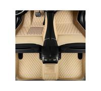 HLWXMDZ Car Mat For B&MW 6 Series E64 Convertible 2003 2004 2005 2006 2007 2008 2009 2010 Custom Car Floor Mats Leather Carpet(Beige)
