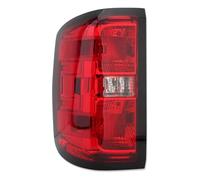HLWXMDZ Car Rear Light Assemblies For C&hevrolet For Silverado 2014 2015 2016 2017 2018 Tail Lamp Red Tail Light Car Taillights(left,16-18)
