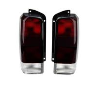 HLWXMDZ Car Rear Light Assemblies For Cherokee XJ 1997 1998 1999 2000 2001 Tail Lights Red/Smoke Lens Rear Tail Lamps Set Left + Right Car Taillights(3 hole at back B)